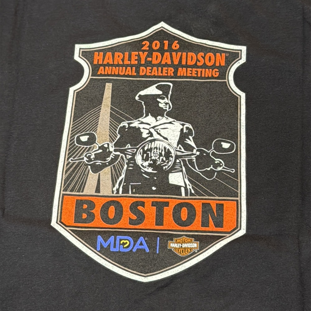 Harley-Davidson Boston Dealer Show Women’s T-Shirt - L - Picture 3 of 7